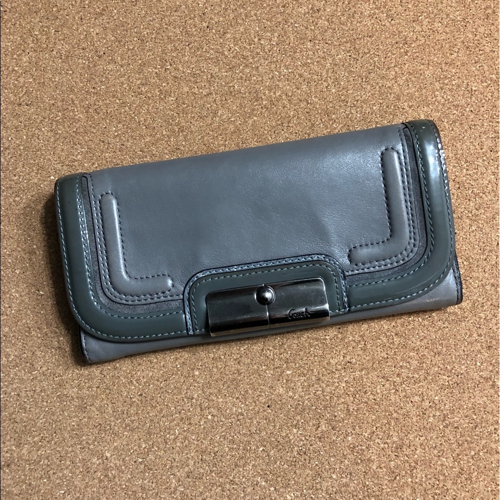 Grey Coach wallet